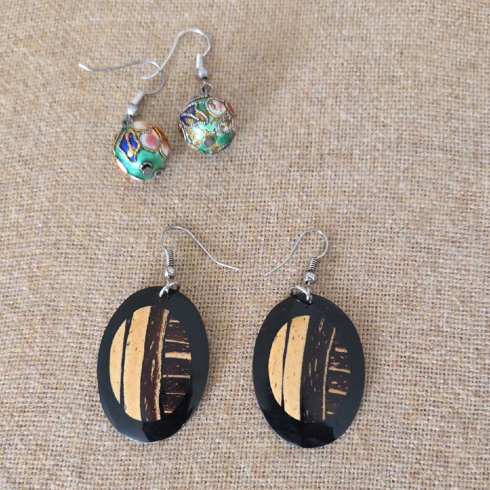 Bohemian And Holiday Earrings Set Of 2 Mother's Day